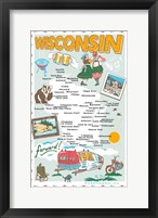 Framed Wisconsin