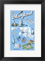 Framed Maryland