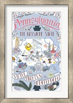 Framed Pennsylvania