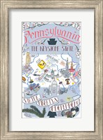 Framed Pennsylvania