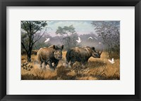 Framed Rhino