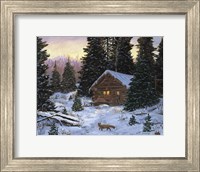 Framed North Country Christmas