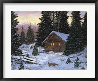 Framed North Country Christmas