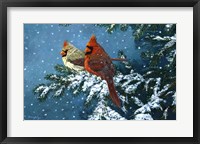 Framed Sharing The Season - Cardinals