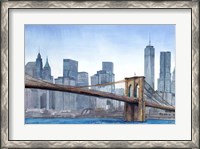 Framed NY Skyline