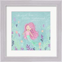 Framed Mermaid and Octopus I