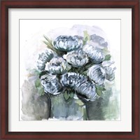 Framed Potted Chrysanthemums