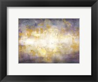 Framed Sunrise Abstract Landscape