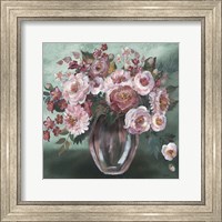 Framed Romantic Moody Florals