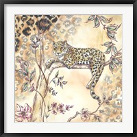 Framed Leopard on Neutral I