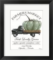 Framed Farmers Market Truck