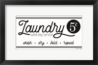Framed Laundry Same Day Service