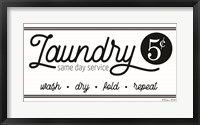 Framed Laundry Same Day Service
