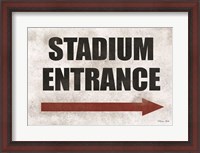 Framed Stadium Entrance
