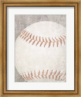 Framed Sports Ball - Baseball
