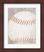 Framed Sports Ball - Baseball