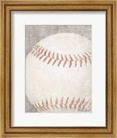 Framed Sports Ball - Baseball