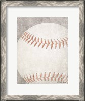 Framed Sports Ball - Baseball