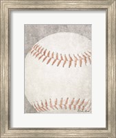 Framed Sports Ball - Baseball