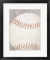 Sports Ball - Baseball Framed Print