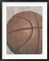 Framed Sports Ball - Basketball