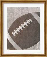 Framed Sports Ball - Football