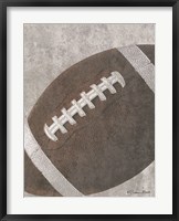 Framed Sports Ball - Football