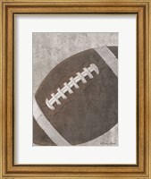 Framed Sports Ball - Football