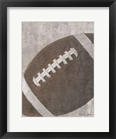 Framed Sports Ball - Football