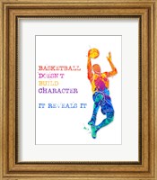 Framed Basketball 1