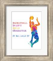 Framed Basketball 1