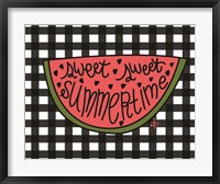 Framed Sweet Summertime Watermelon