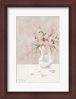 Framed Pink Tulips