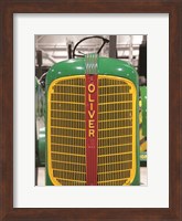 Framed Oliver Tractor
