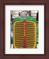 Framed Oliver Tractor