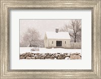 Framed Virginia Snow Storm