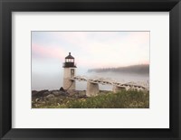 Framed Marshall Point Lighthouse
