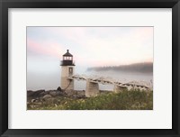 Framed Marshall Point Lighthouse