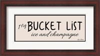 Framed My Bucket List