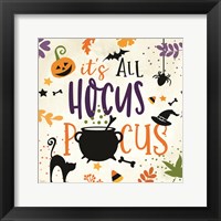 Framed 'It's All Hocus Pocus' border=