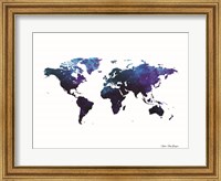 Framed Space Watercolor World