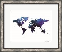 Framed Space Watercolor World