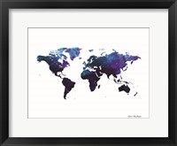 Framed Space Watercolor World