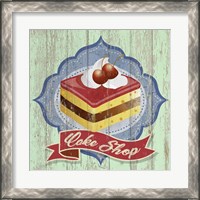 Framed 'Cake Shop' border=
