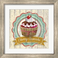 Framed 'Cherry Cupcake' border=