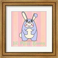 Framed 'Li'l Bunny' border=