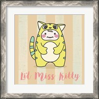 Framed 'Li'l Kitty' border=