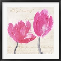 Framed Classic Tulips I