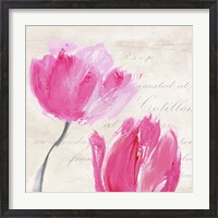 Framed Classic Tulips II