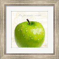 Framed La Pomme Vert